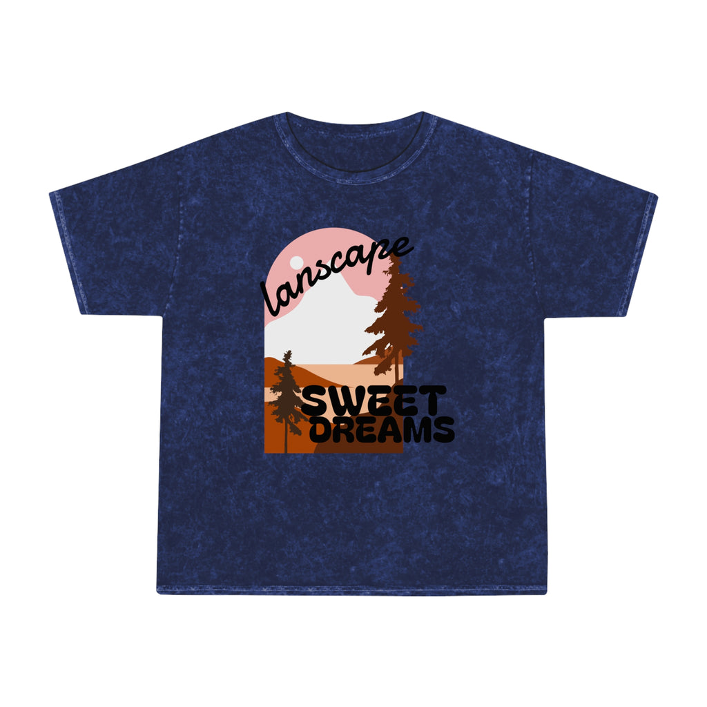 Chill Vibes Mineral Wash T-Shirt, Soft Casual Tee, Boho Graphic Shirt, Sweet Dreams Shirt, Beach Vibe Top