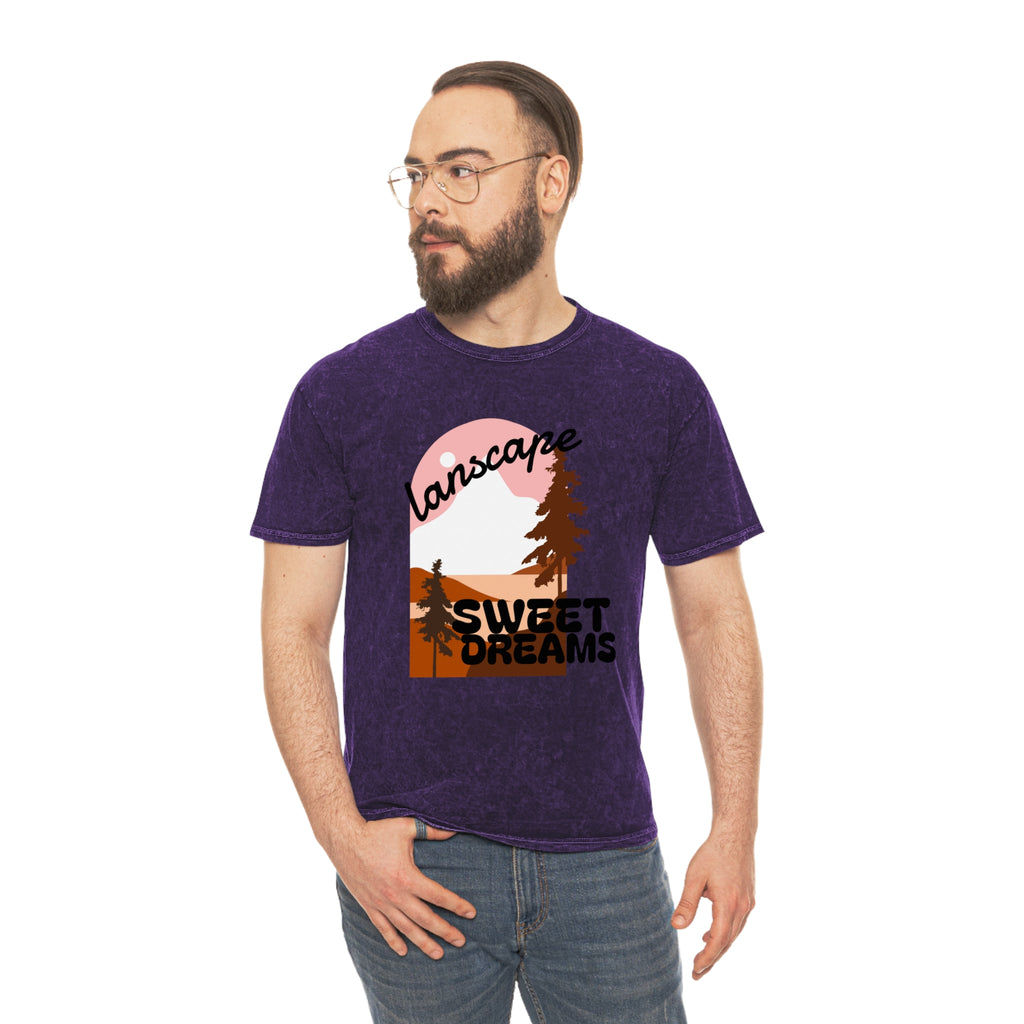 Chill Vibes Mineral Wash T-Shirt, Soft Casual Tee, Boho Graphic Shirt, Sweet Dreams Shirt, Beach Vibe Top