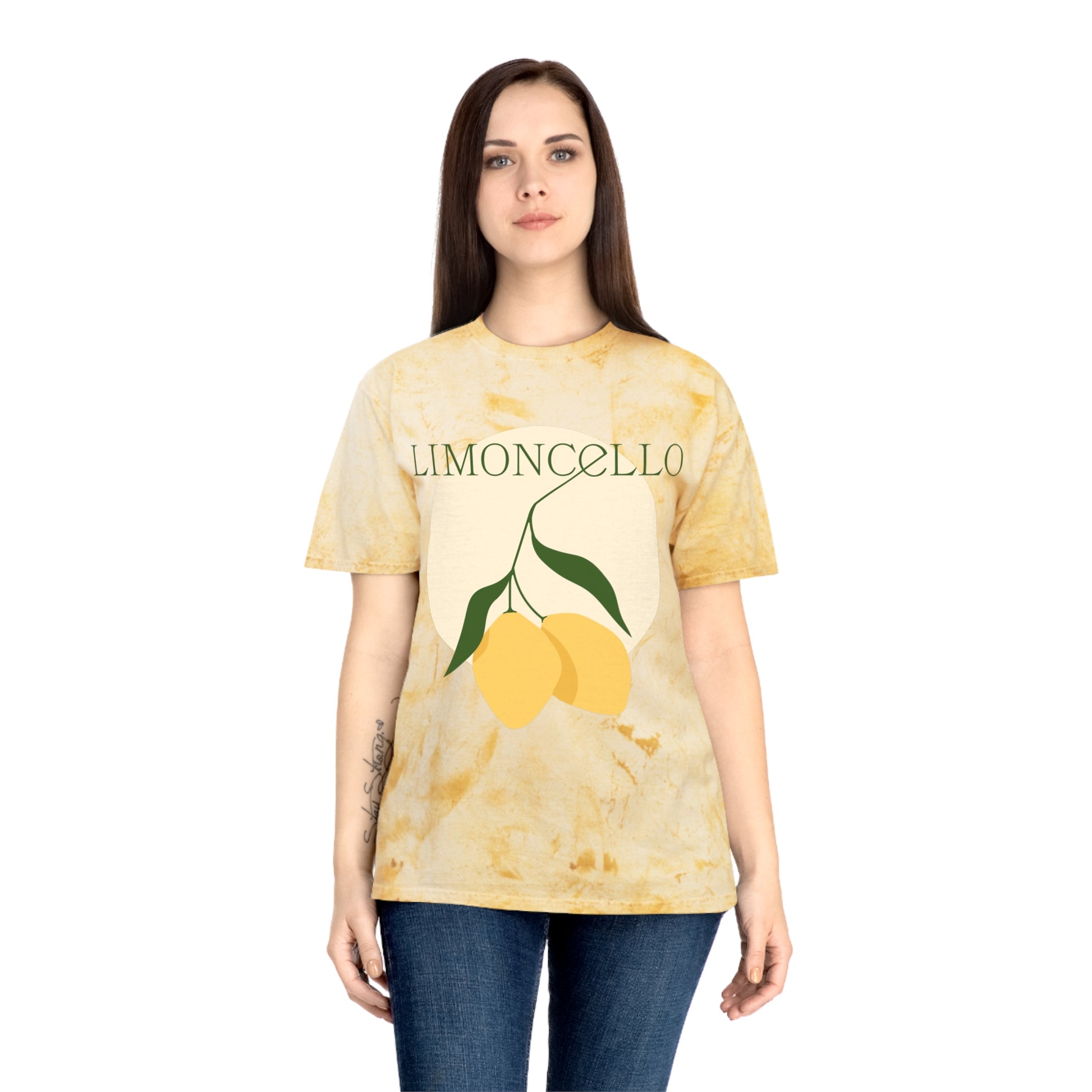 Limoncello Unisex T-Shirt - Vibrant Art Tee, Perfect for Summer Casual, Gift for Lemon Lovers, Vibrant Colorful Apparel