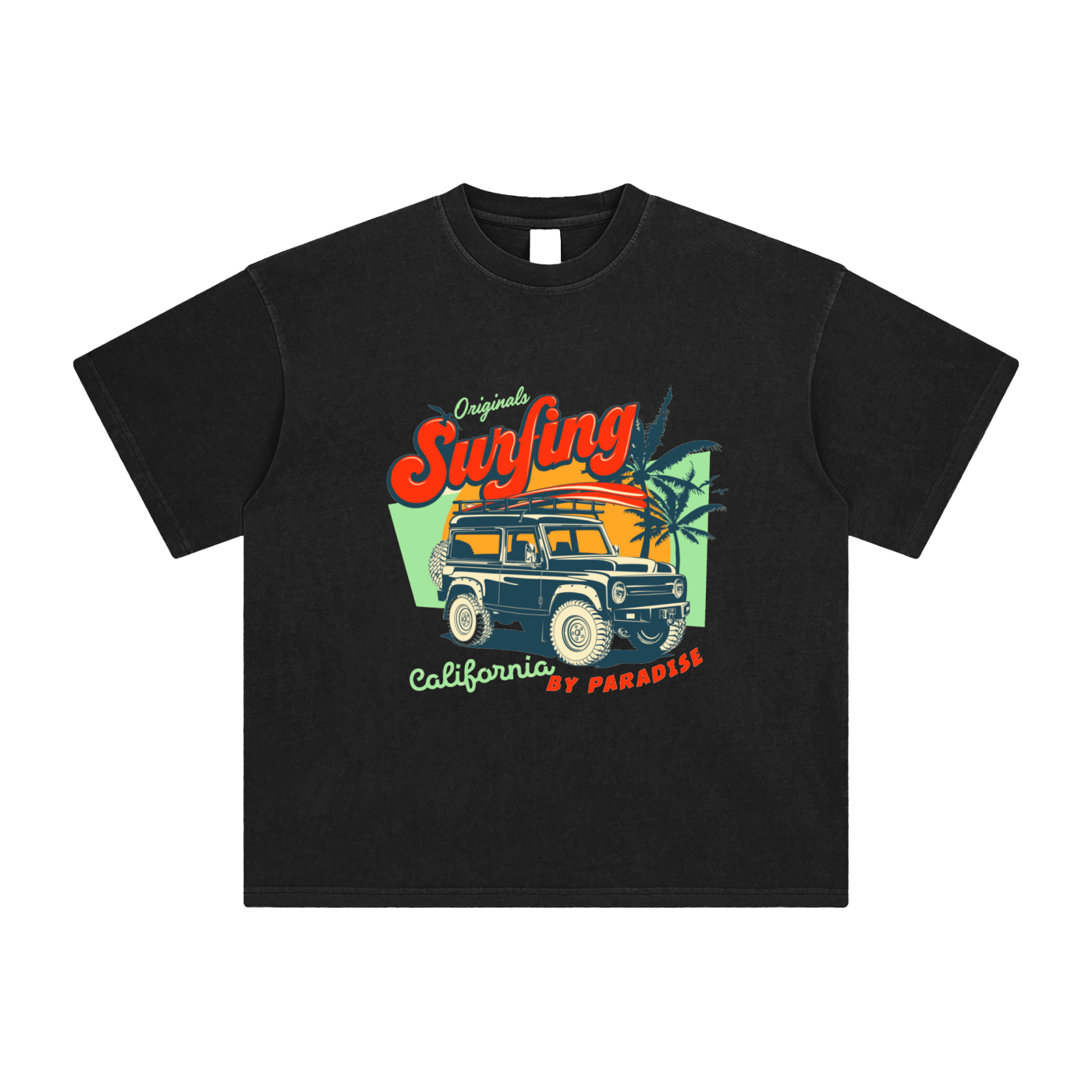 Enzyme Washed T-Shirt