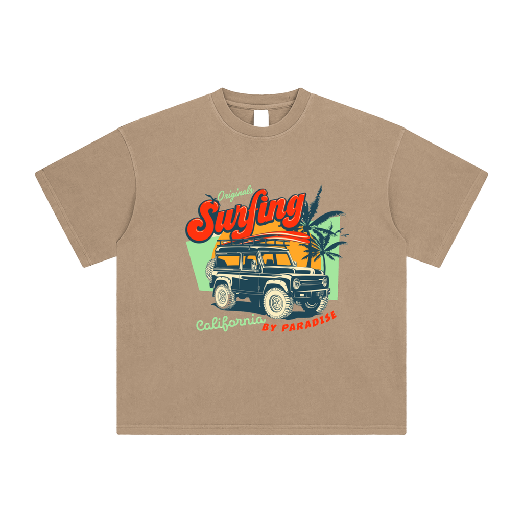 Enzyme Washed T-Shirt
